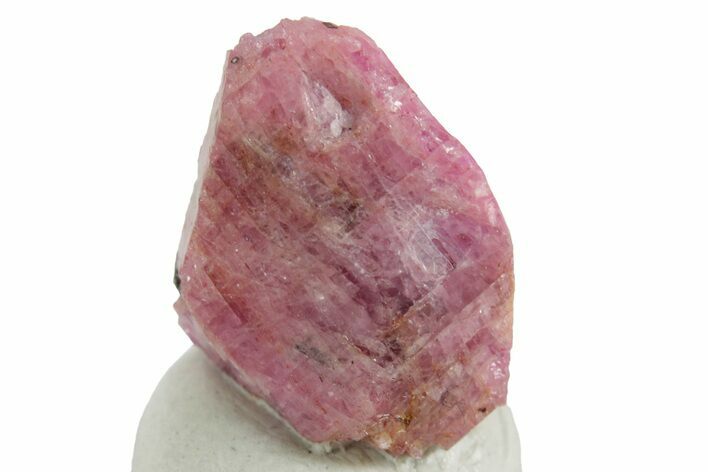 Highly Fluorescent Ruby Crystal - Tanzania #380430
